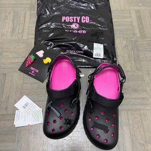 NWT postyco x crocs